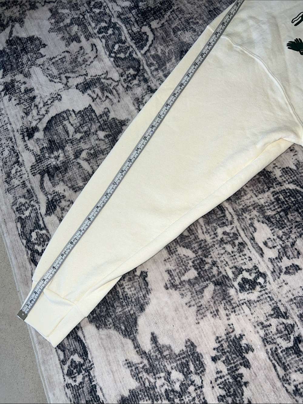 The Garden Place, vintage gardening tools graphic print sweatshirt - Picture 7 of 9
